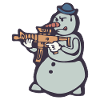 Stay Frosty Assault Snowman