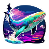 Psychedelic Whale