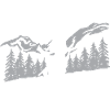 Alpenüberquerung Für Alpenüberquerer Wanderin Wand
