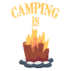 Feu de camping