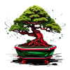 The bonsai tree