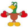 LIEBE - ENTE - VOGEL
