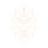 Skull Tribal Tiki Retro Mask