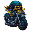 Biker Skull