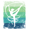 Gymnaste Gymnaste Gymnastique Rythmique Rétro