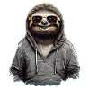 Urban Sloth - Cool Sunglasses Design
