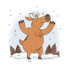 Moose-y Winter