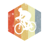Funny cyclist