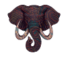 Elephant Head Kids Elephant