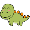 Dinosaur stegosaurus comic