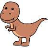 Dinosaure T-Rex Comic