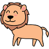 Lion Comic Animal