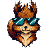 Cool Eichhörnchen - Eichhörnchen mit Sonnenbrille