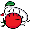 Tomato and mozzarella pair