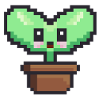 Plant pixel art