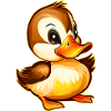 Mignon petit canard mignon