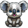 Cute Little Koala Bear