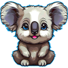 Cute Australian Cuddly Koala Bear
