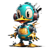 Roboter Ente