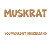 Retro muskrat