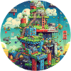 Fun with pixel video games