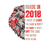 2018 Birthday Lion made in