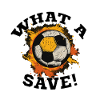 Fußball ball - What a Save!