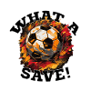 Fußball ball - What a Save!