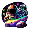 Astronautes dans l’espace