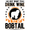 Bobtail and wine
