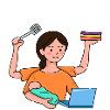 Mother's Day Hardwork Design