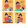 Mother's Day Cartoon Design