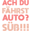 Ach, Du Fährst Auto? Süß!!!