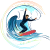 Surfer hawaïen