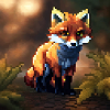 Fox pixel art