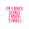 I'm Ember doing Ember things