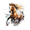 wildes Pferd