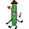 Concombre,Party Concombre,Cœur,Girly,Rose, amour