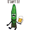 Gurke,Partygurke,Bier, o'zapft is