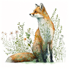Fuchs in der Wiese