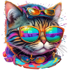 Die coolste Katze der Welt