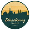 Strasbourg Skyline – Sunset Design