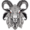 Satanic Baphomet Goat