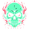 Skull neon