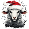 Moutons de Noël