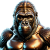 Le gorille de bronze