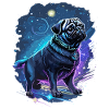 mythical pug dog