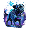 Midnight Magic Pug Dog
