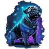 Neon Carlin Chien Minuit Magique