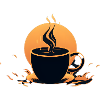 Minimalistisches Kaffeetassen-Design